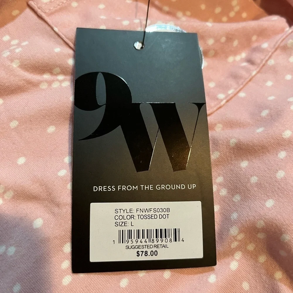 NWT Nine West tossed dot pajamas